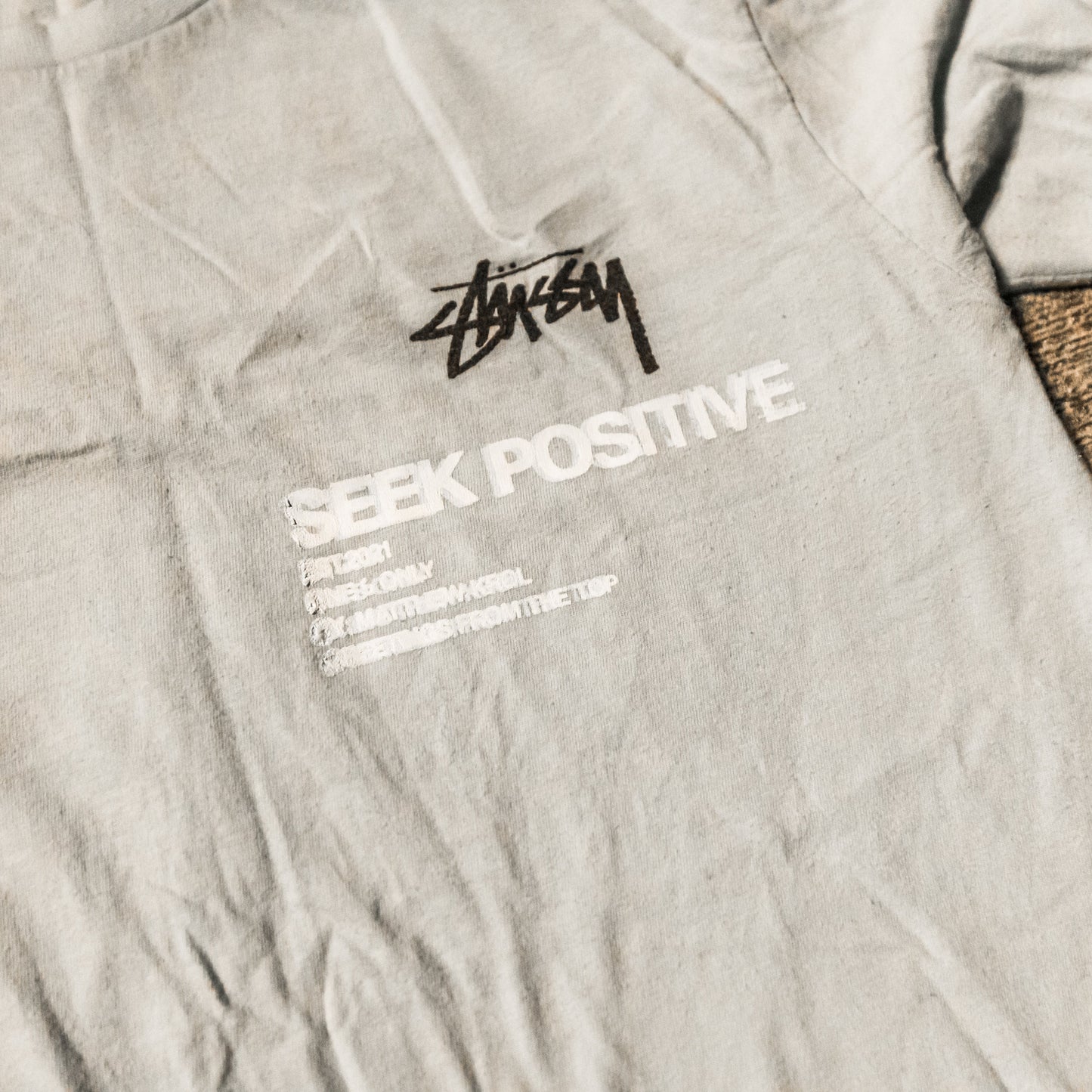 2000's Stussy long sleeve