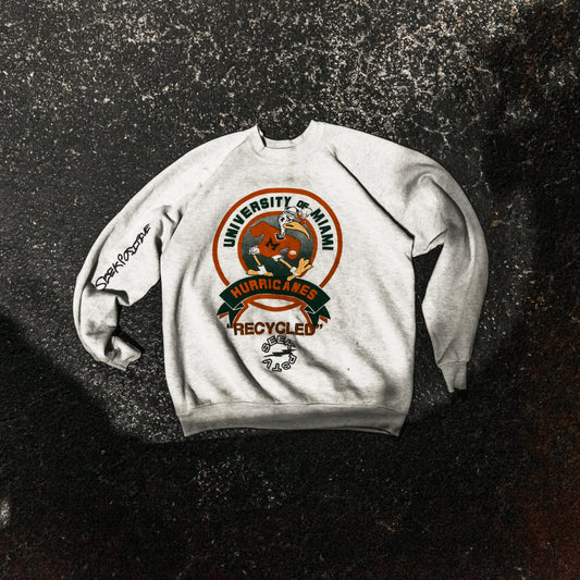 90's University of Miami crewneck