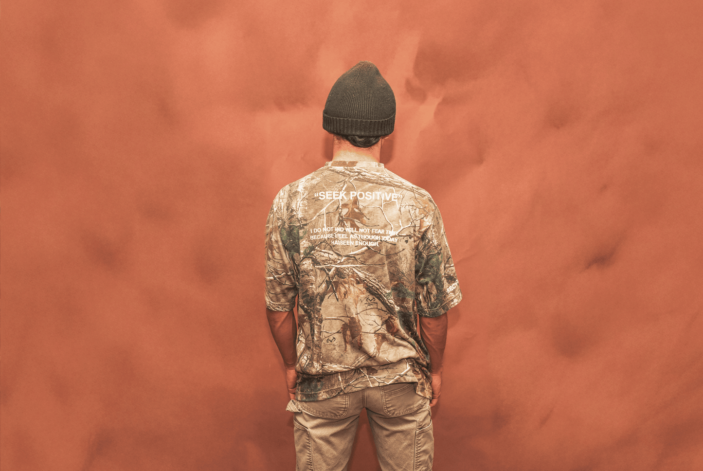 Real tree camo tee