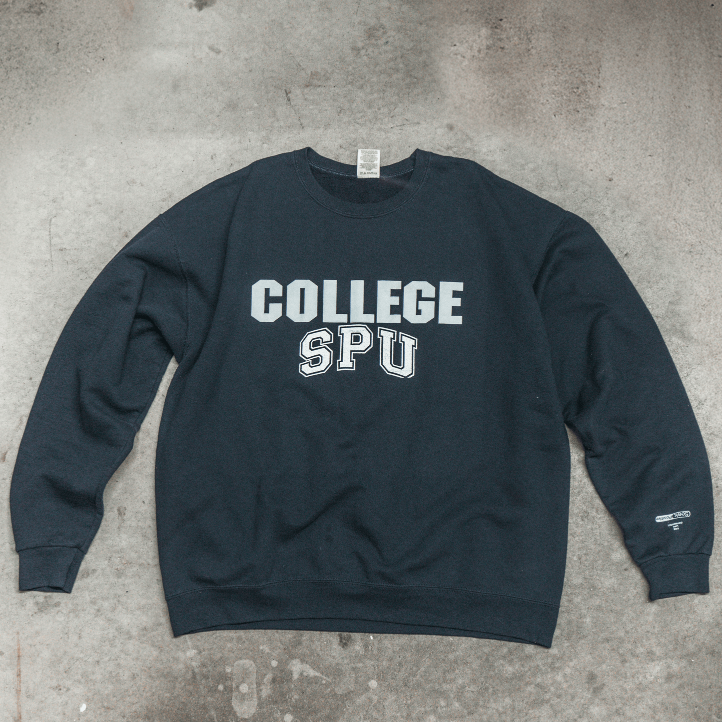 College crewneck