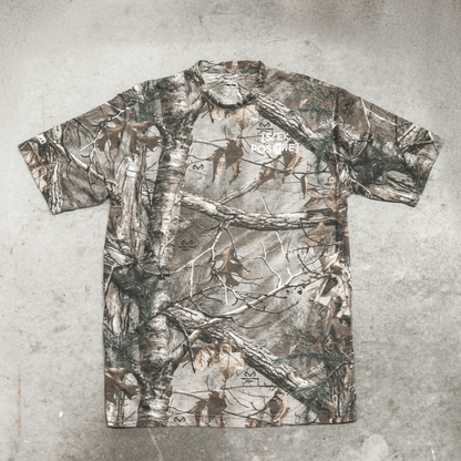 Real tree camo tee